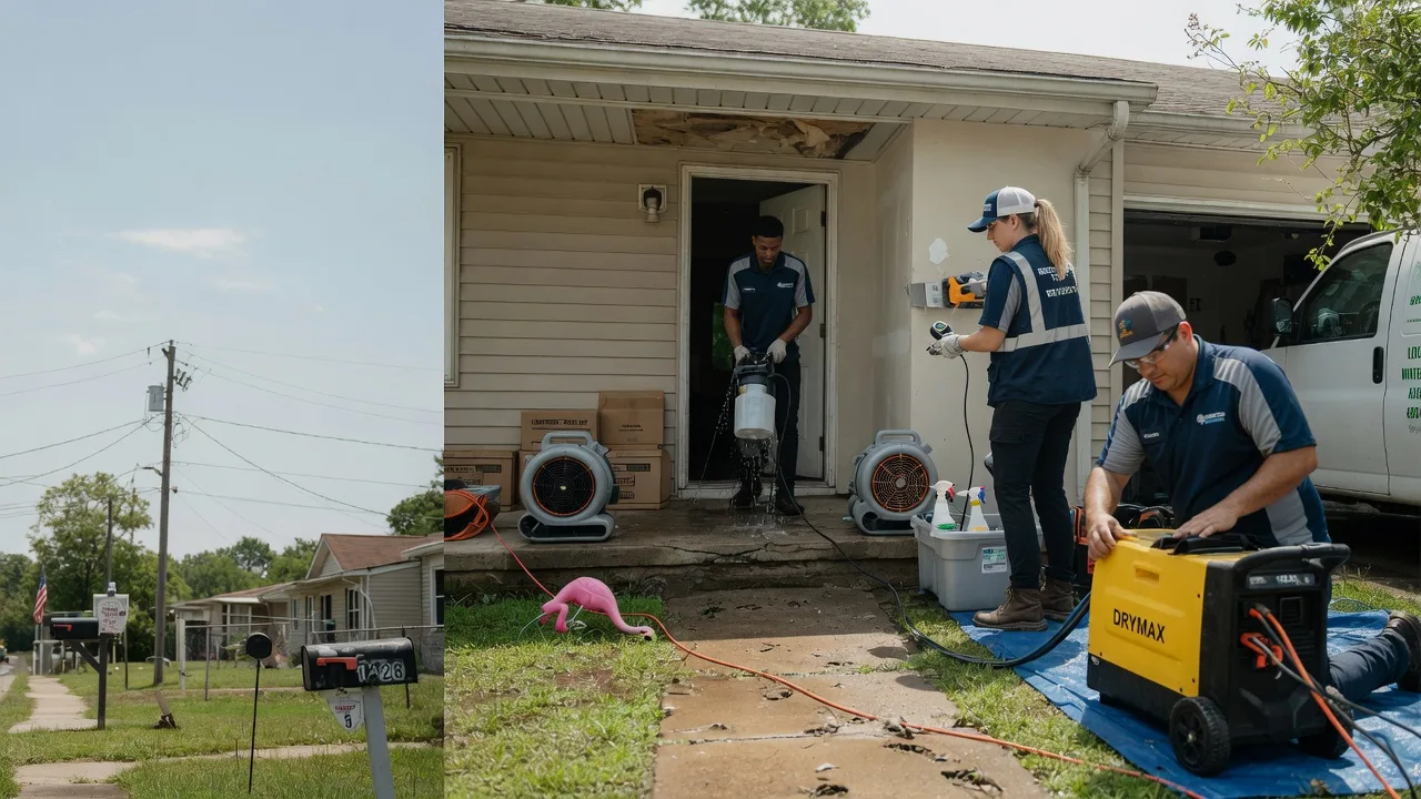 Storm Damage Water Removal in Morgantown, WV near me